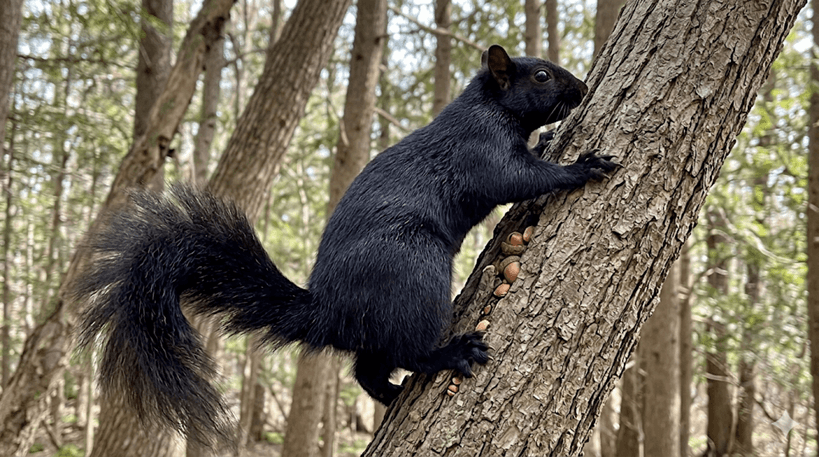 Eastern Gray Squirrel - Alternate View
